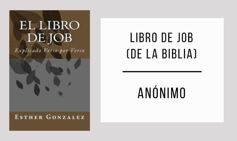 Libro-de-Job-(de-la-Biblia)-autor-Anónimo Libro-de-Job-(de-la-Biblia)-autor-Anónimo