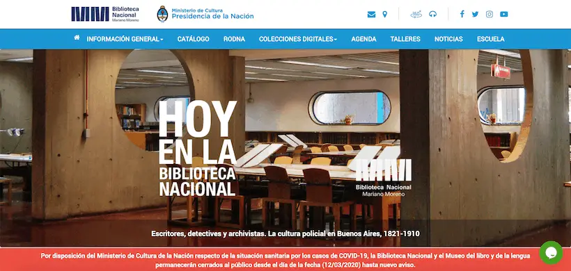 Biblioteca Nacional de Argentina Biblioteca Nacional de Argentina