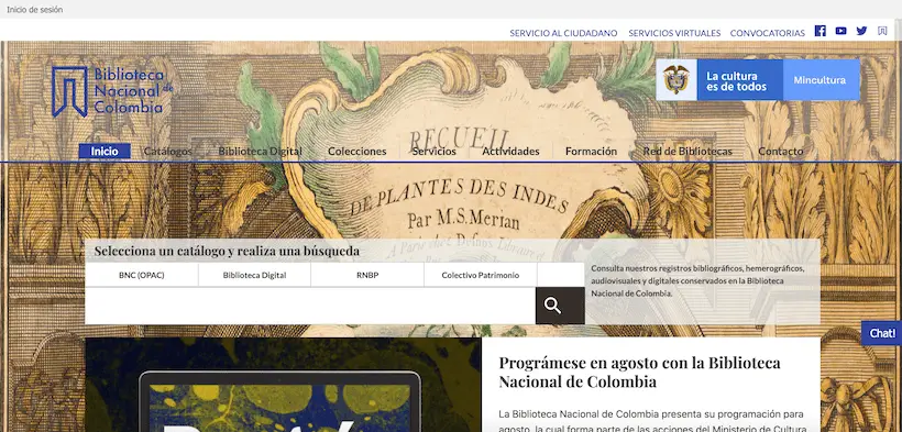Biblioteca Nacional de Colombia Biblioteca Nacional de Colombia