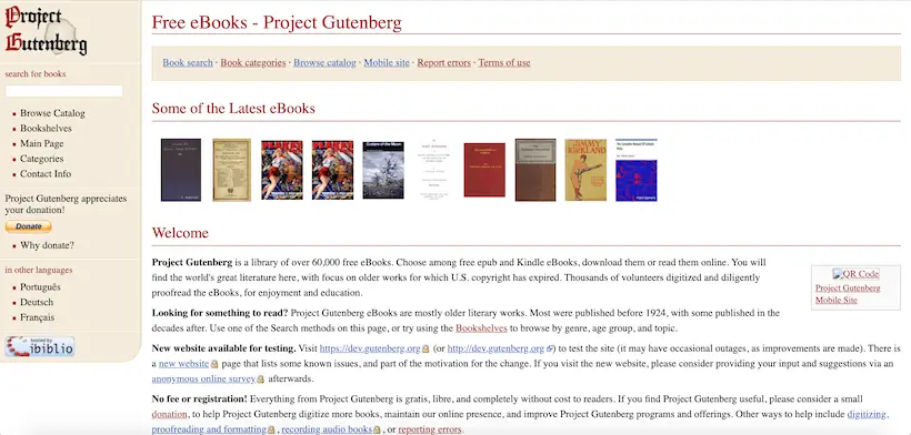 Project Gutenberg Project Gutenberg