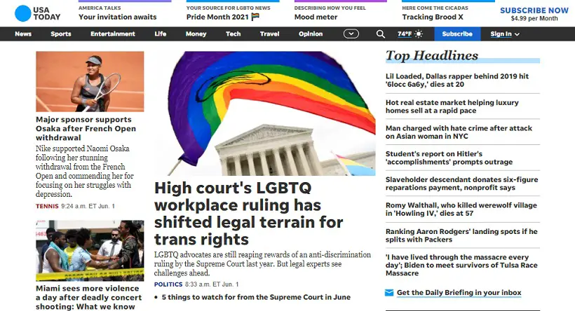 USA Today USA Today